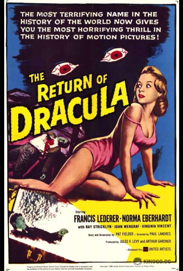 Возвращение Дракулы The Return of Dracula (1958)
